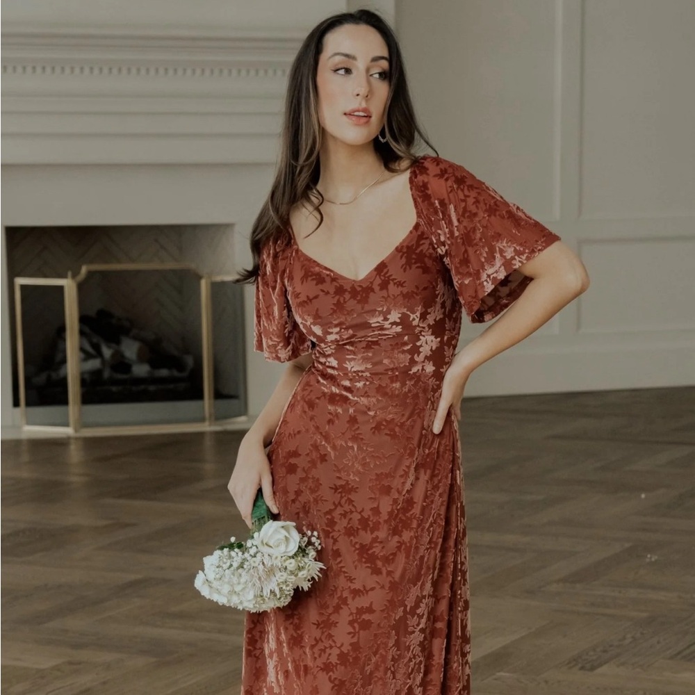 Everley Velvet Maxi Dress - Baltic Born